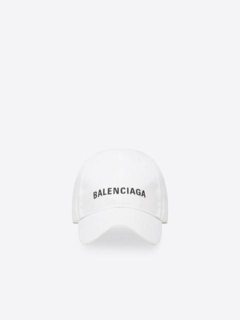 BALENCIAGA Balenciaga Cap in White/black