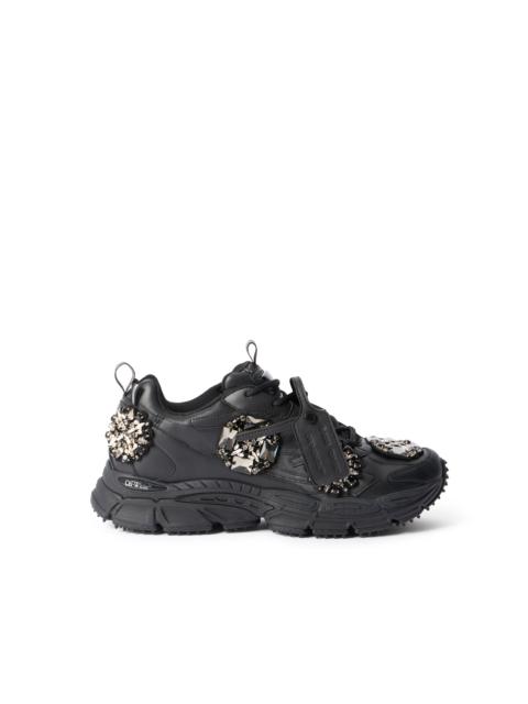 Off-White Be Right Back Bejeweled Sneakers