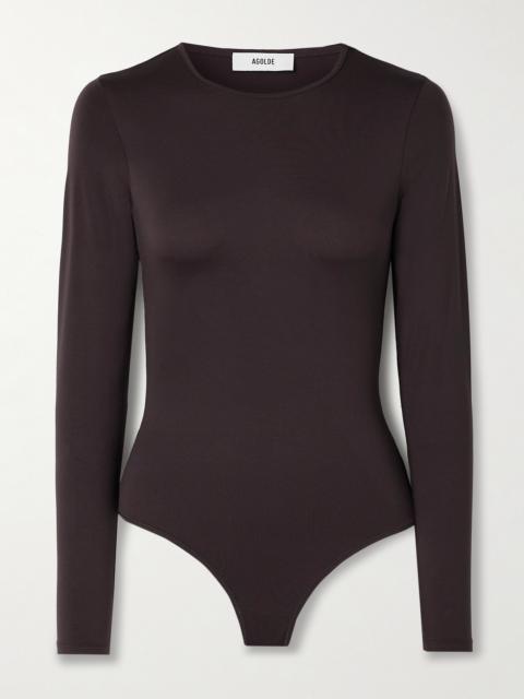 AGOLDE Aura Stretch-jersey Thong Bodysuit
