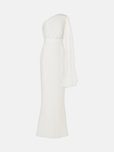 Max Mara Bridal Lorena chiffon and cady gown
