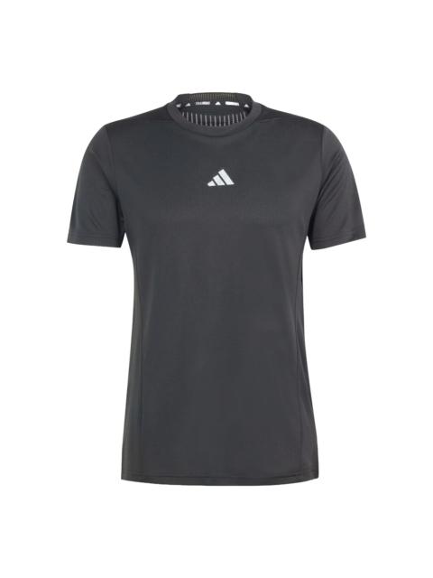 adidas Designed for Training HIIT Workout HEAT.RDY T-shirt Asia Sizing 'Black' IS3739