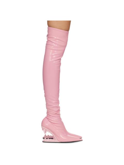 GCDS Pink Morso Boots