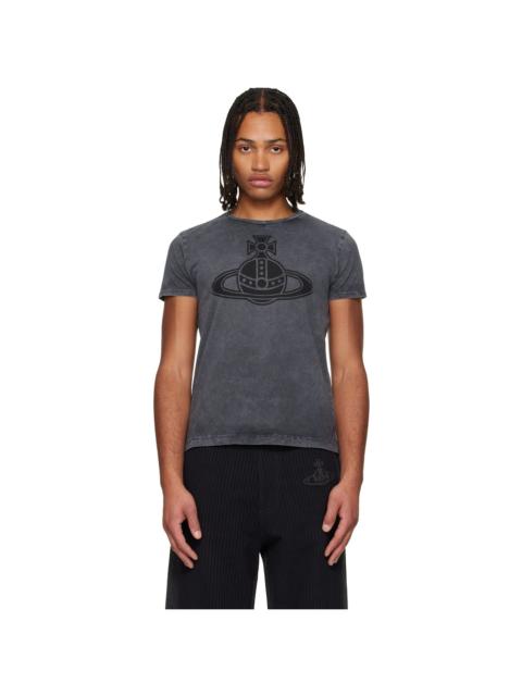 Vivienne Westwood Gray Paris Orb Peru T-shirt