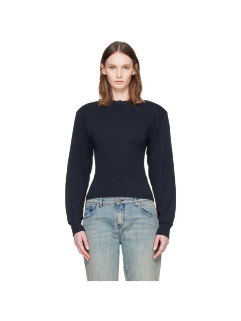 paloma wool Navy Ryno Henley