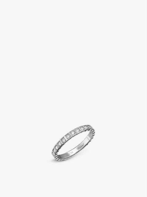 Ice Cube 18ct white-gold and diamond ring
