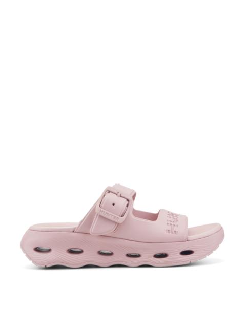 HUNTER Women's Greta Slip-on Open Toe Casual Sandals