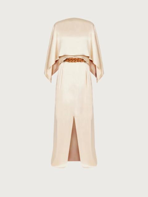 FERRAGAMO SILK SATIN DRESS