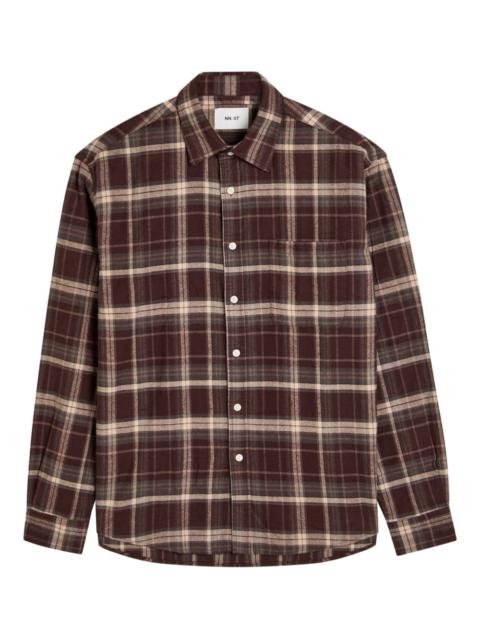 NN07 checked shirt