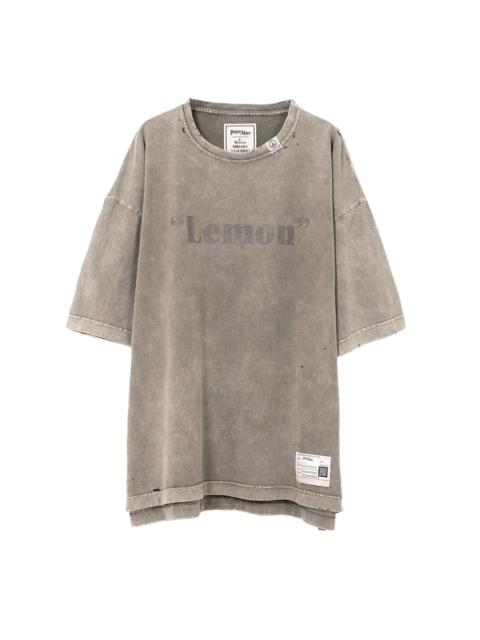 Maison MIHARAYASUHIRO "Peace and After x MMY" Lemon T-Shirt