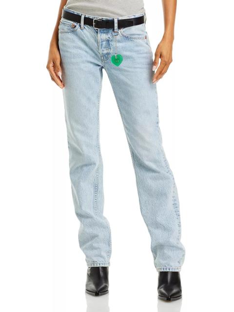RE/DONE & Pamela Anderson The Anderson Mid Rise Jeans in Maliblue