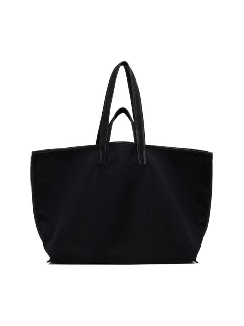KASSL Editions Black Canvas Tote