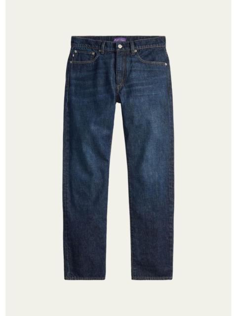Ralph Lauren Men's American Indigo Straight-Fit Jeans