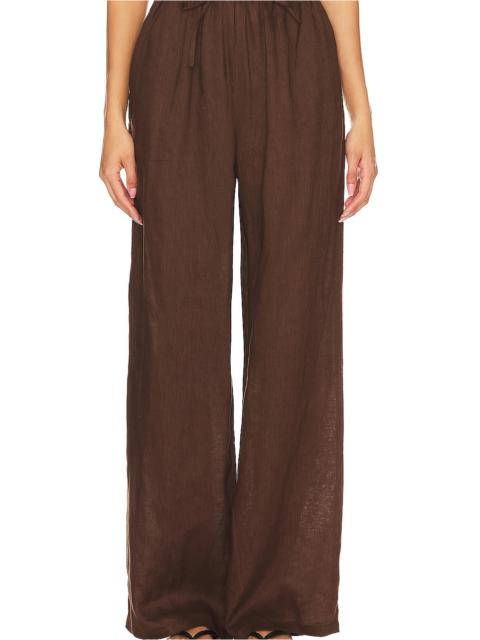 AEXAE Linen Drawstring Trouser