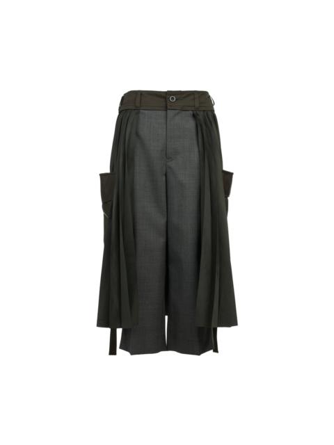 sacai Suiting x Nylon Twill Pants
