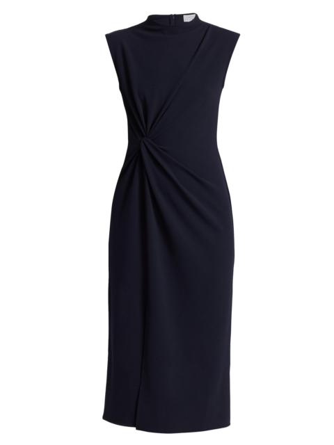 TANYA TAYLOR Women's Robinella Scuba Crepe Midi-Dress - Maritime Blue