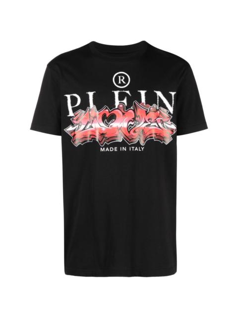 PHILIPP PLEIN logo-print short-sleeve T-shirt