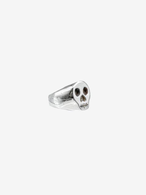 Iron Heart OGL-RING-SKULL OGL Skull Ring - Silver