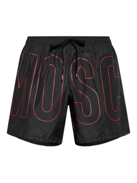 Moschino logo beachwear