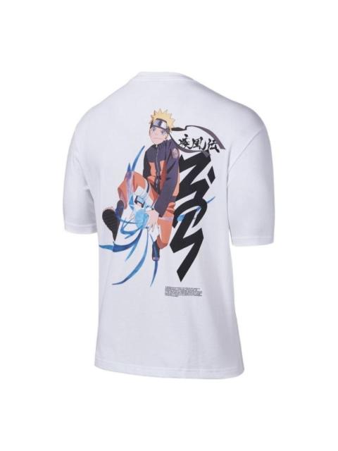 Jordan Jordan x Zion x Naruto Tee White