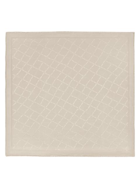 Longchamp Roseau Shawl Paper - Silk Blend