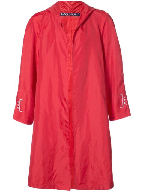A-COLD-WALL* hooded raincoat