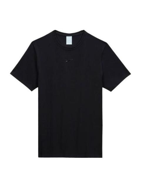 Nike Nike x Drake NOCTA Series Crossover Small Logo Sports Round Neck Short Sleeve Asia Edition Black DA4