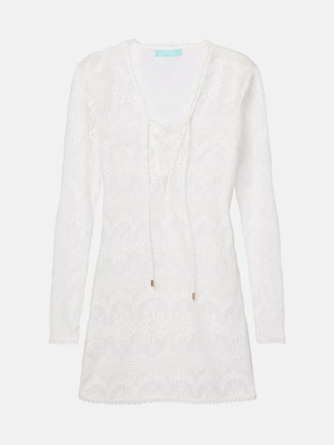 MELISSA ODABASH Joelle crochet beach cover-up