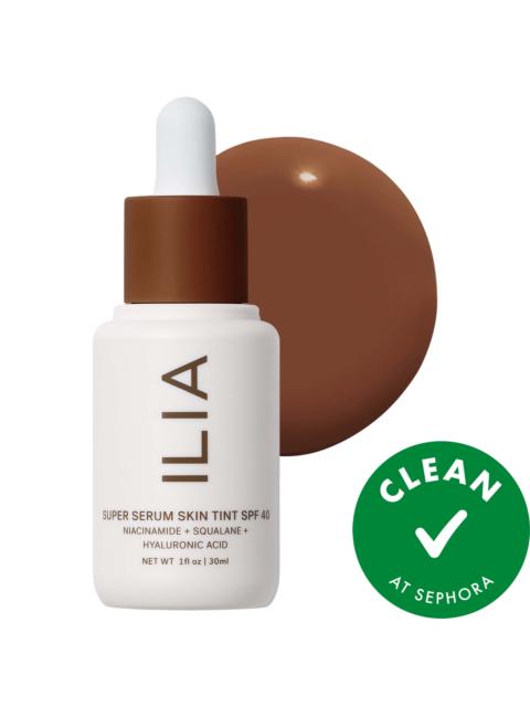 ILIA Beauty Super Serum Skin Tint SPF 40 - Hydrating Foundation