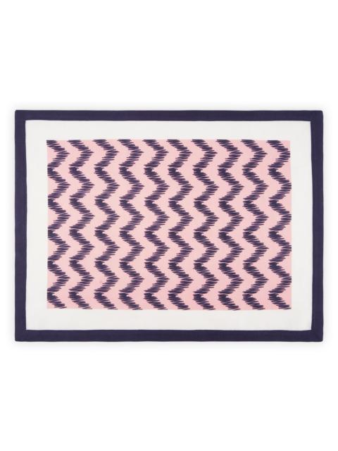 AQUAZZURA Jaipur 2-Piece Linen Placemat Set - Pink Blue