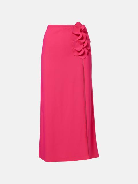 KARLA COLLETTO Tess floral-appliqué beach cover-up