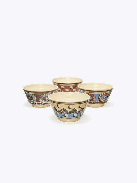 TORY BURCH Mochaware Soup Bowl, Set Of 4