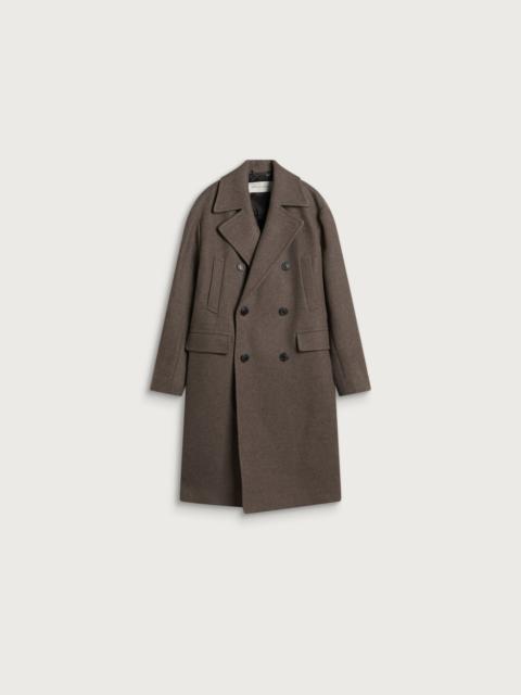 Dries Van Noten Dries Van Noten Rascott Twill Wool Coat