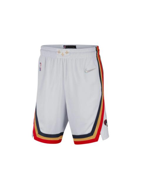 Nike Nike New Orleans City Edition Pelicans Shorts White