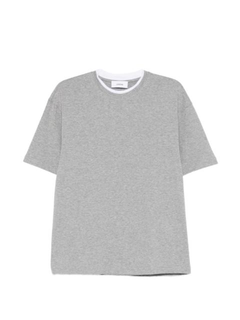 LARDINI contrasting-trim T-shirt