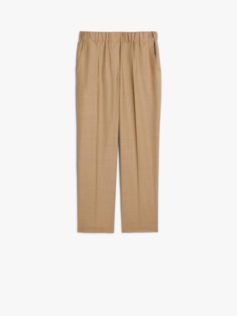 WEEKEND Max Mara HATELEY Comfort-fit flannel trousers