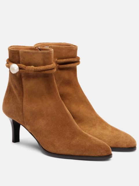 Isabel Marant Miniky Button suede ankle boots