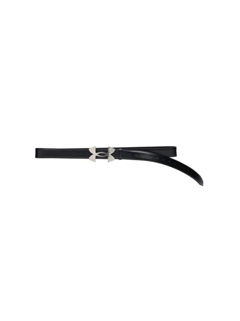 BALENCIAGA x Under Armour Leather Belt black