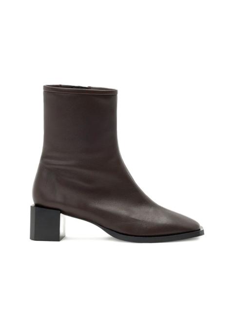 ALLSAINTS 48mm Avril leather ankle boots