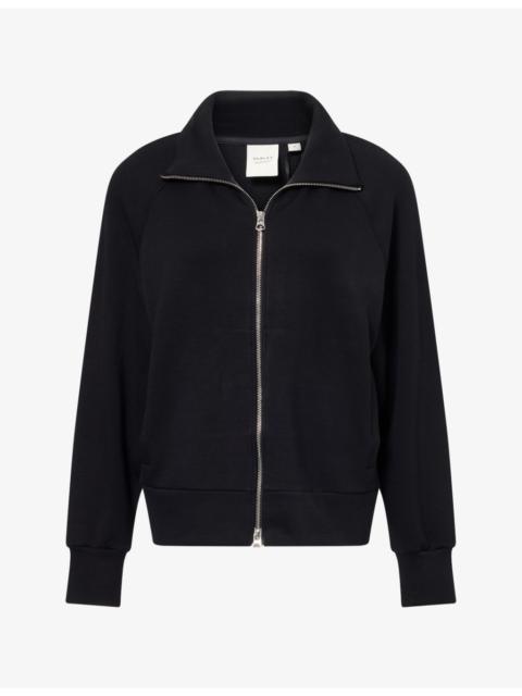 VARLEY DoubleSoft® Tyde Zip-Through Woven Jumper