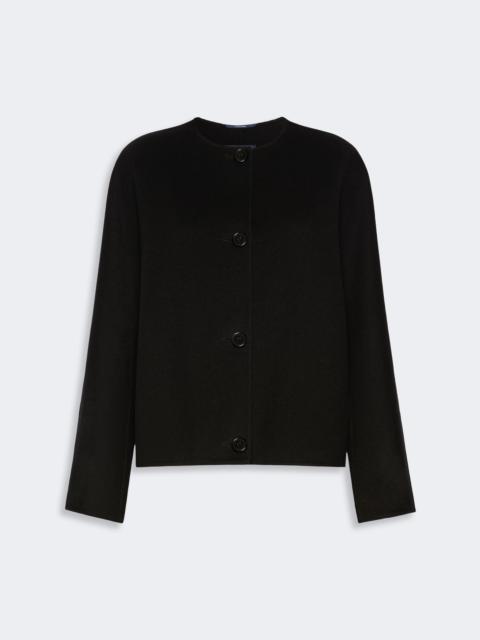 'S Max Mara KATE Cropped wool broadcloth jacket - BLACK
