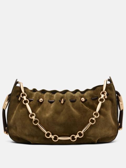Zimmermann Halcyon suede shoulder bag