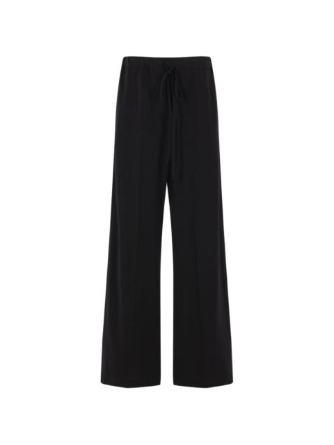 Plan C drawstring palazzo pants
