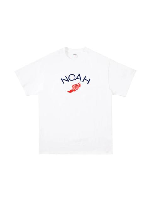 Noah Noah Winged Foot Logo Tee (SS19) White
