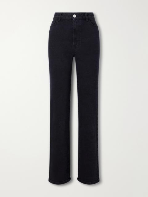 RÓHE Lino Stretch High-rise Straight-leg Jeans