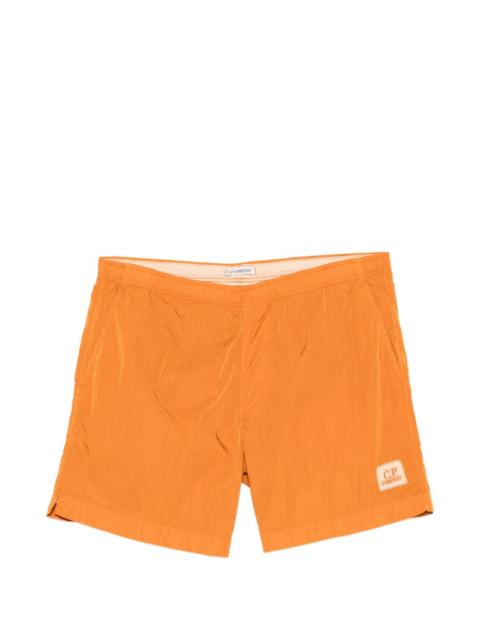C.P. Company logo patch swim shorts