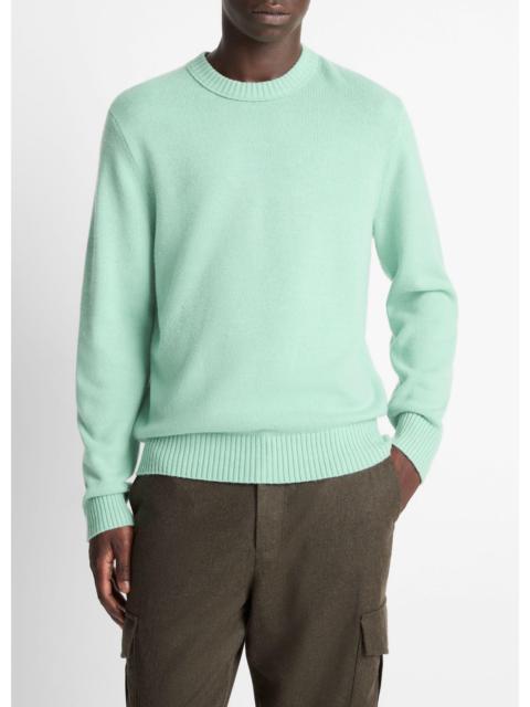 Vince Wool-Cashmere Crew Neck Sweater