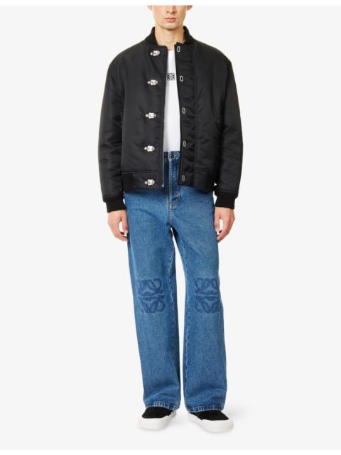 Loewe Relaxed-Fit Wide-Leg Denim Jeans