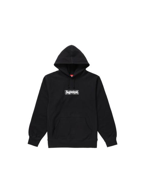 Supreme Supreme Bandana Box Logo Hooded Sweatshirt Black | REVERSIBLE