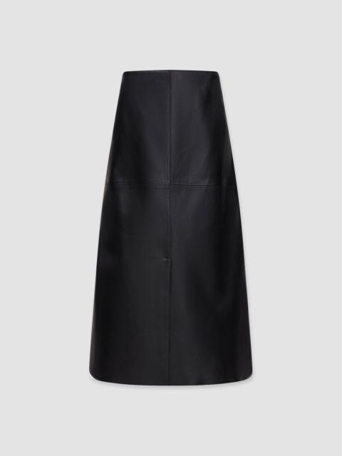 JOSEPH Nappa Leather Sidena Skirt