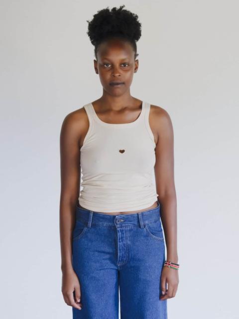 Heart Tank
                  - Organic Cotton Rib